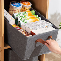Boîte de rangement pliable multifonctionnelle en tissu, gain de place, écologique, pour cuisine, placard, tiroir, vêtements, pantalons, sous-vêtements