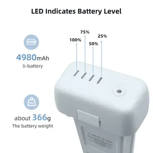 Batería de Dron de 15,2 V y 4980mAh para <span class=keywords><strong>DJI</strong></span> <span class=keywords><strong>Phantom</strong></span> <span class=keywords><strong>3</strong></span> SE, batería de Vuelo Inteligente li-po, accesorios de Dron RC estándar profesional - Product Image 4