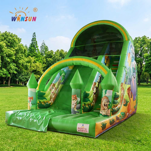 Winsun สไลด์เป่าลมขนาดใหญ่สำหรับใช้ในสวนพีวีซีแบบเป่าลมแห้ง - Product Image 1