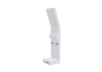 Kiosque tactile sur pied de 27 pouces pour intérieur, terminal de paiement en libre-service, lecteur QR, SDK, code-barres