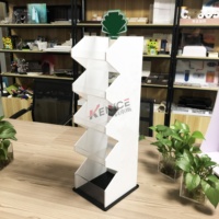 Nouvel affichage acrylique compteur cellule téléphone portable chargeur vitrine support support pour magasin électronique