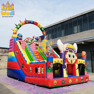 Parc d'attractions <span class=keywords><strong>gonflable</strong></span> pour enfants et adultes, certifié CE, OEM disponible, directement de l'usine pour les événements, avec souffleur, résistant aux UV, à vendre - Product Image 3