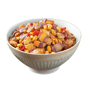 Jukou Fu Chuan Porc braisé parfumé 200g <span class=keywords><strong>Plat</strong></span> semi-fini instantané Paquet de cuisson pré-fabriqué Commercial Petit bol <span class=keywords><strong>plat</strong></span> pour - Product Image 1