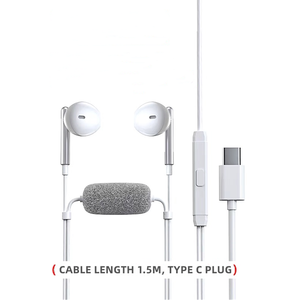 Tai nghe nhét tai Loại <span class=keywords><strong>C</strong></span> với hiệu ứng âm thanh DSP và tai nghe mic ĐỔI GIỌNG NÓI EQ cho điện thoại di động phát trự<span class=keywords><strong>c</strong></span> tiếp karaoke - Product Image 1