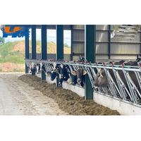 Maison de volaille Construire Mobile Poulet Porc Chèvre Vache Hangar d'élevage Ferme d'élevage de bétail Structures en acier de Chine Hangar d'usine de ferme