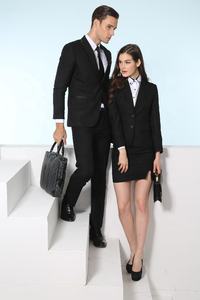 Abiti <span class=keywords><strong>da</strong></span> Uomo di Alta Qualità, Vestito Formale Slim Fit <span class=keywords><strong>Blu</strong></span> e Nero, Completo <span class=keywords><strong>da</strong></span> Uomo per Affari - Product Image 4