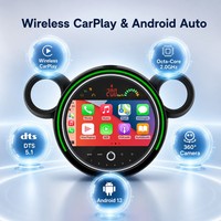 Écran Android 13 9 pouces IPS pour voiture, pour BMW Mini Countryman R60 2011-2014, autoradio avec caméra 360 intégrée