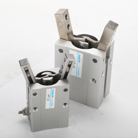 Doigts de préhension pneumatiques à double effet en alliage d'aluminium HFY10/HFY16/HFY20/HFY25/HFY32 pour manipulateur robotique