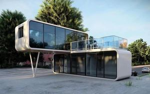 Contenedor móvil de 20 pies para oficina, granja, restaurante, Apple Pod, Villa, taller al aire libre, Hospital, hoteles/apartamentos - Product Image 3