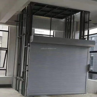 Nouvel élévateur de marchandises hydraulique électrique télécommandé Konty SJD personnalisable 2500-22500mm 300kg-1000kg, hauteur minimale de levage 200mm Hauteur de levage