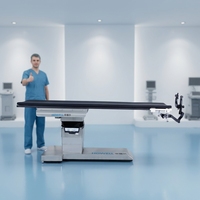 Table de fluoroscopie électrique en fibre de carbone pour radiologie interventionnelle avancée et chirurgie, modèle Howell