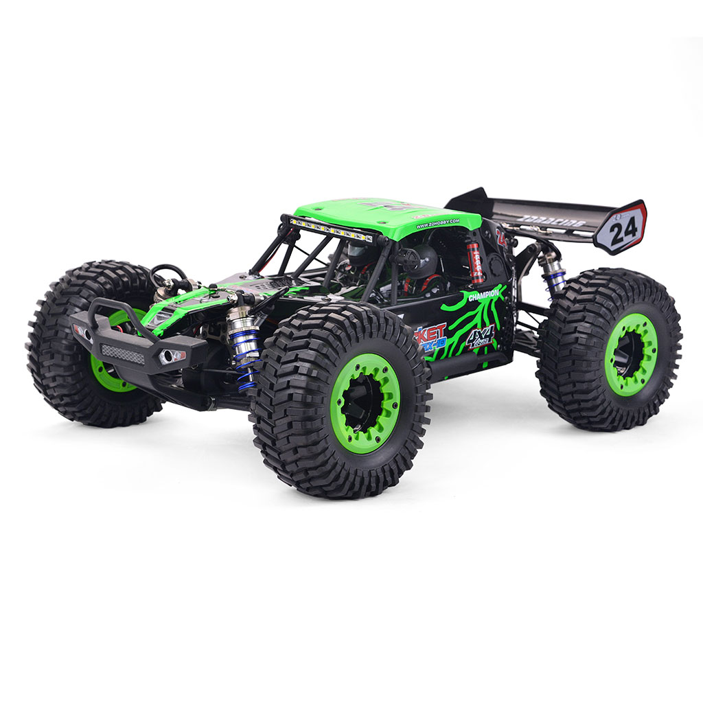 Verde brushless 400m con ala posteriore