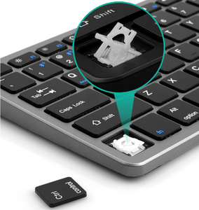 Siêu mỏng sạc BLE + 2.4G không dây thứ ba kiểm tra giả bàn phím và chuột phù hợp với bàn phím văn phòng kinh doanh và chuột - Product Image 3