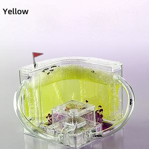 Usmilepet ท่อทดสอบแมลงอะคริลิคสำหรับ<span class=keywords><strong>บ้าน</strong></span><span class=keywords><strong>มด</strong></span>อะคริลิคสำหรับเขาวงกตระบบนิเวศสีฟ้า - Product Image 5