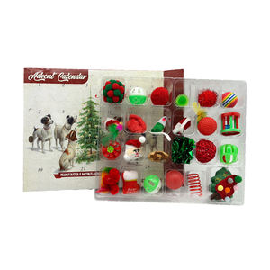 <span class=keywords><strong>Calendario</strong></span> de <span class=keywords><strong>Adviento</strong></span> Navideño de 24 Días con Juguetes Vacíos para <span class=keywords><strong>Gatos</strong></span>, Golosinas para Perros, Laminación Mate en Relieve, <span class=keywords><strong>Calendario</strong></span> Navideño de 24 Días para Mascotas - Product Image 3