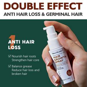 Suero para el crecimiento del cabello de Etiqueta Privada, efecto refrescante anticaspa rápido, extracto de jengibre vegano Panax Ginseng, nutre las raíces del cabello - Product Image 6