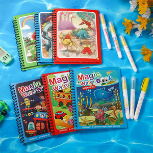 Venda quente Reutilizável Água Mágica Desenho Coloring Book Kids Sensorial Educação Precoce Para Crianças Presente De Aniversário Montessori Brinquedos - Product Image 6