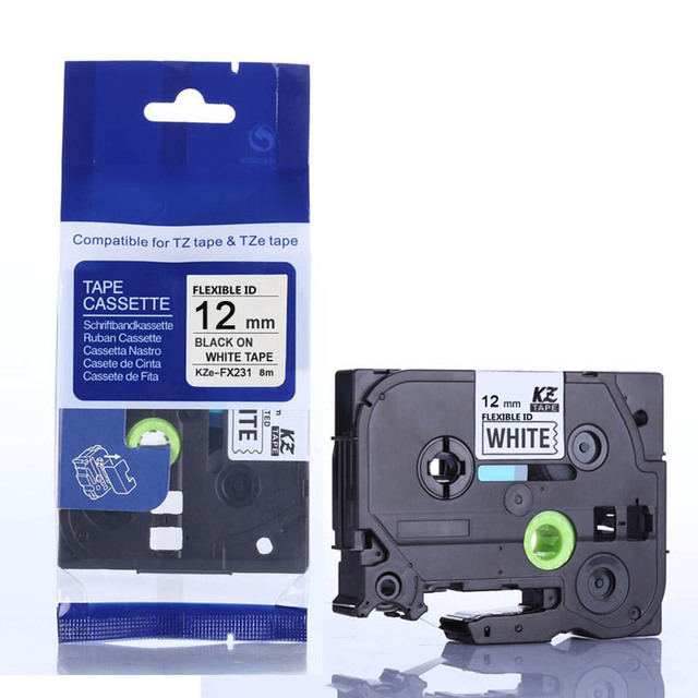 Compatible Thermal Transfer Label Tape, Fits Pt-H110 Pt-210D Pt-E550w Pt-710bt Printers, Durable & Versatile Labels