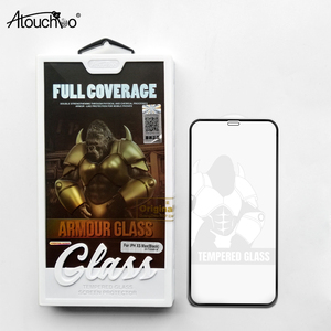 ATOUCHBO KINGKONG serie para <span class=keywords><strong>iPhone</strong></span> <span class=keywords><strong>XS</strong></span> <span class=keywords><strong>MAX</strong></span> XR Nota 10 PRO S10E LITE más A90 A70 3D templado protector de pantalla de <span class=keywords><strong>cristal</strong></span> - Product Image 2