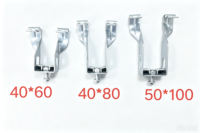 Crochets solaires robustes en acier zinc-aluminium-magnésium à griffes de tigre, clips de fixation PV anti-chute, kit de support solaire durable
