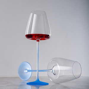 Copa de <span class=keywords><strong>Vino</strong></span> de Cristal Azul de Lujo de Alta Calidad, Copa Azul Mate para Servir <span class=keywords><strong>Vino</strong></span> <span class=keywords><strong>Tinto</strong></span>, para Fiestas, Hogar, Bar, Restaurantes - Product Image 3