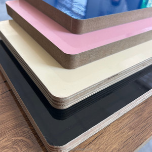 防水エコフレンドリーメープルバーチE0バーチベニヤ3-25mm/18mmメラミン合板<span class=keywords><strong>MDF</strong></span>ボード屋内家具ホテル高品質 - Product Image 5
