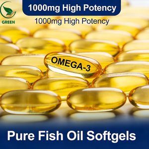 Capsule di Olio di Pesce Naturale GREEN di Grado Alimentare, Olio di Pesce di Acque Profonde DHA/EPA, Integratori Nutrizionali per Adulti e Vendita all'Ingrosso - Product Image 5