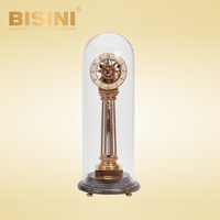 Horloge d'église à grand cadre de luxe haut de gamme français, équipement créatif en cuivre pur, horloge de bureau, maison, armoire, décoration de table