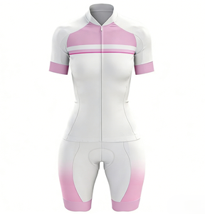 Service OEM personnalisable, équipement de cyclisme professionnel, tissu conforme aux normes de compétition, impression par sublimation, combinaison de cyclisme sur route à manches courtes - Product Image 4