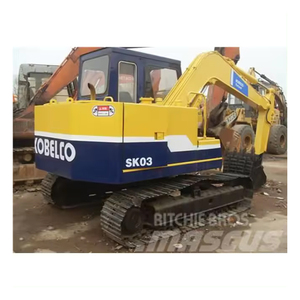 Miniexcavadora Kobelco SK03 Usada de Alta Calidad con Bomba, Modelo 2012, Origen Japón - Product Image 1