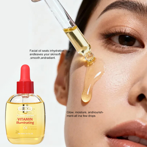 UUKKG VC Peptide Sérum Huile Visage Luxueux au Bakuchiol Repulpant Soin de la Peau Hydratant Éclaircissant Revitalisant Cutané Non Testé sur les Animaux - Product Image 5