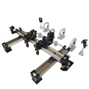 Trilho de deslizamento interno qdlaser, conjunto de trilhos deslizantes para co2 6040/ 9060 / 1390 / 1690 / 1610 kits de máquina de corte a laser diy