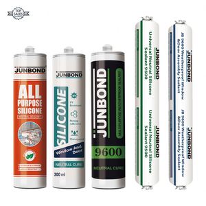 Sellador de Silicona Estructural Neutro de Secado Rápido, Resistente a la Intemperie, para Trabajos en Madera, Pisos, Fregaderos y Aluminio, Curado Rápido - Product Image 1