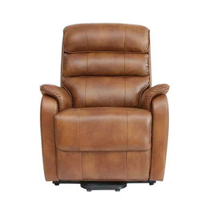 Sillón Reclinable Eléctrico de Cuero Moderno, Muebles para el Hogar, Sillón de Cuero para Sala de Estar, Silla de Oficina Elegante - Product Image 3