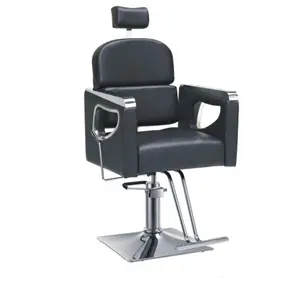 Salon make up furniture reclining hair salon styling chair footrest