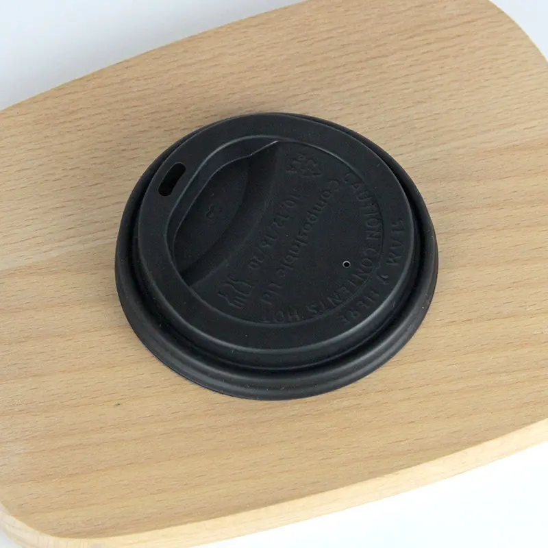 Milieuvriendelijke Biologisch Afbreekbare Hot Koffie Plastic Pla Deksel Drank Deksel