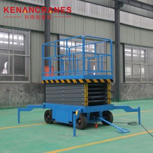 Plataforma elevadora de tijera estacionaria elevadora de mesa hidráulica móvil de gran oferta 4m 6m 6,8 M 8M 9m - Product Image 2