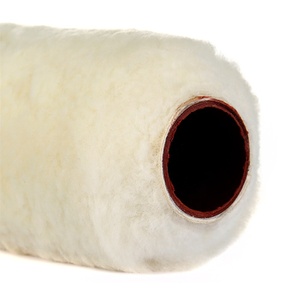 7 "9" 11 "in pelle di agnello reale maniche a rullo in pelle di pecora naturale <span class=keywords><strong>rulli</strong></span> per <span class=keywords><strong>pittura</strong></span> in lana - Product Image 4