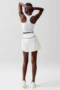 Очень милые теннисные юбки, спортивные майки и юбки, комплекты для бадминтона, гольфа, фитнеса с карманом, шорты - Product Image 5