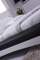 Juego de cama Muebles Hotel Chica Base Dormitorio completo Boxspring Cápsula Triple Cabecero de cuatro piezas Dormitorio
