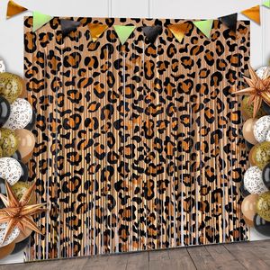 Tenda Sfondo Fotografico Lucida con Stampa Leopardata in Lamina, Versione Shimmer, <span class=keywords><strong>per</strong></span> Feste Unisex <span class=keywords><strong>di</strong></span> Pasqua, <span class=keywords><strong>Compleanno</strong></span>, Halloween, Natale - Product Image 2