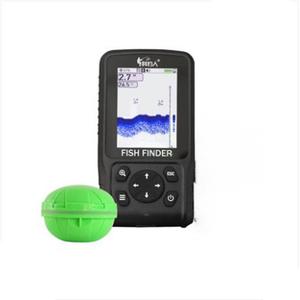 Large <b>Screen</b> Display 200m Long-Range Sonar Fish Finder Waterproof IPX-5 Lithium Battery Sunlight Visual - Product Image 3