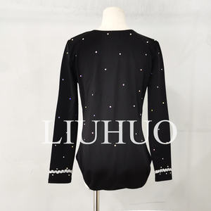 Combinaison de patinage artistique LIUHUO pour costumes de gymnastique, tenue de danse pour garçons, combinaison de patinage rythmique - Product Image 2