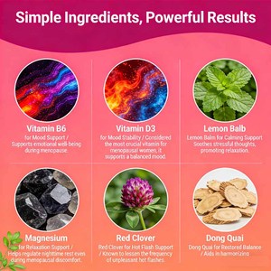 Kapsul Akar Angelica dan Black Cohosh Meningkatkan Rasa Sejuk dan Nyaman, Meningkatkan Kualitas Tidur, Menstabilkan Suplemen Tubuh - Product Image 6