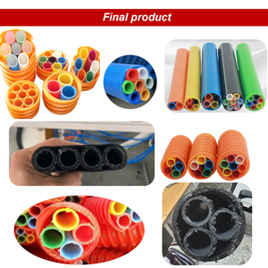 Équipement de fabrication de tubes de protection multicanal en <span class=keywords><strong>fibre</strong></span> <span class=keywords><strong>optique</strong></span> PE, pour conduites industrielles en PEHD - Product Image 6
