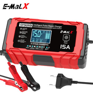 شاحن بطارية ذكي للسيارات والدراجات النارية <span class=keywords><strong>12</strong></span> فولت 15 أمبير/24 فولت 8 أمبير مع حماية من التيار الزائد والجهد الزائد والحرارة الزائدة والشحن الزائد - Product Image 6