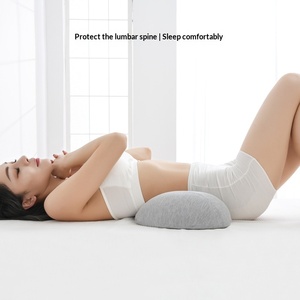 Almohada de Espuma Viscoelástica y Algodón para Espalda y Cintura, Soporte Lumbar, Cojín de Maternidad para Dormir, 60x29cm - Product Image 3