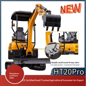 Nouvelle mini-pelle hydraulique 2 en 1 pour usage domestique et agricole, avec bras télescopique et rotation latérale, multifonctionnelle - Product Image 1