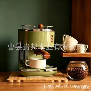 Base de madera maciza para máquina de café con ruedas para uso en cocina, hogar, pequeña tienda o molinillo. - Product Image 4