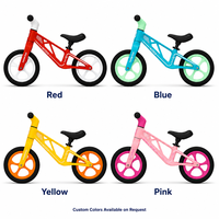 Vélo d'équilibre pour enfants de 12 et 14 pouces, sans pédales, à pousser aux pieds, pour tout-petits et bébés, vente en gros directe usine